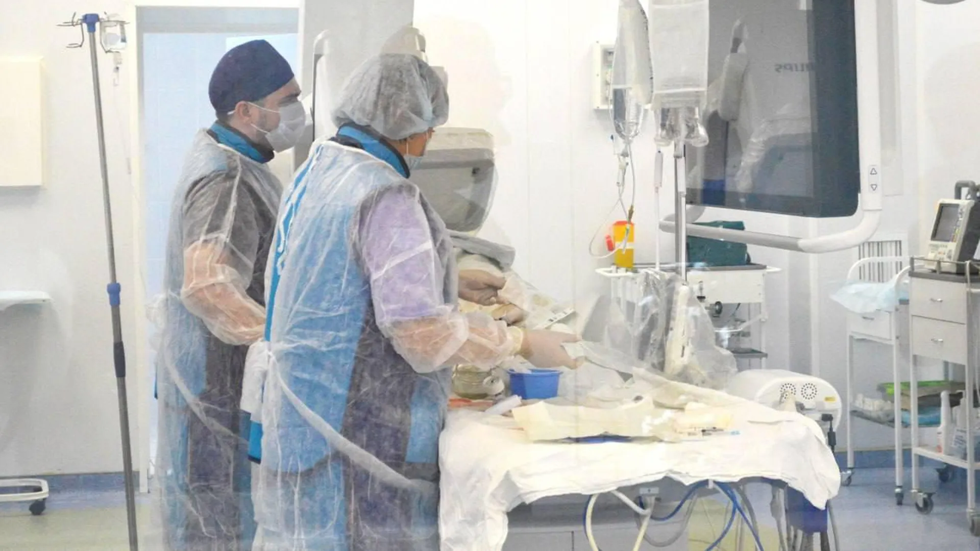Получившего инсульт после бани мужчину спасли в Ступинской больнице