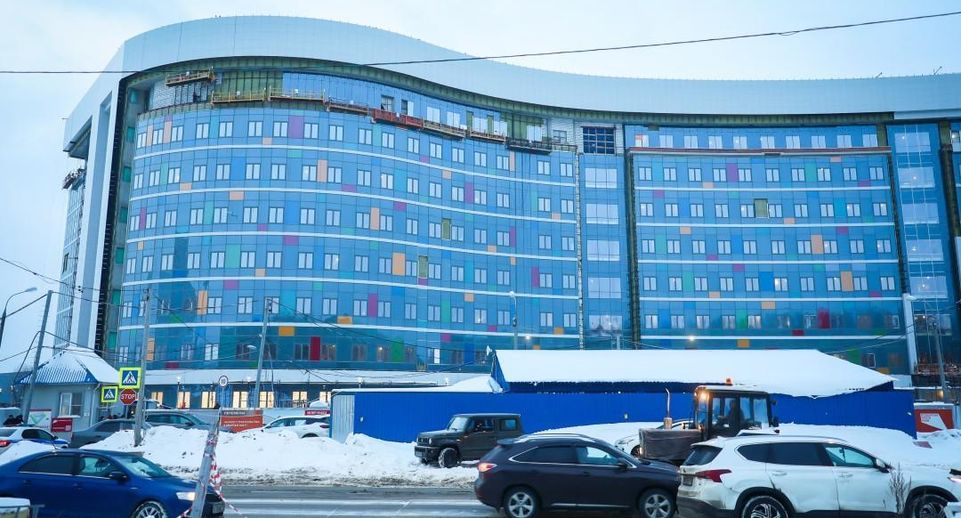 Строящийся детский госпиталь в Красногорске обеспечили электричеством