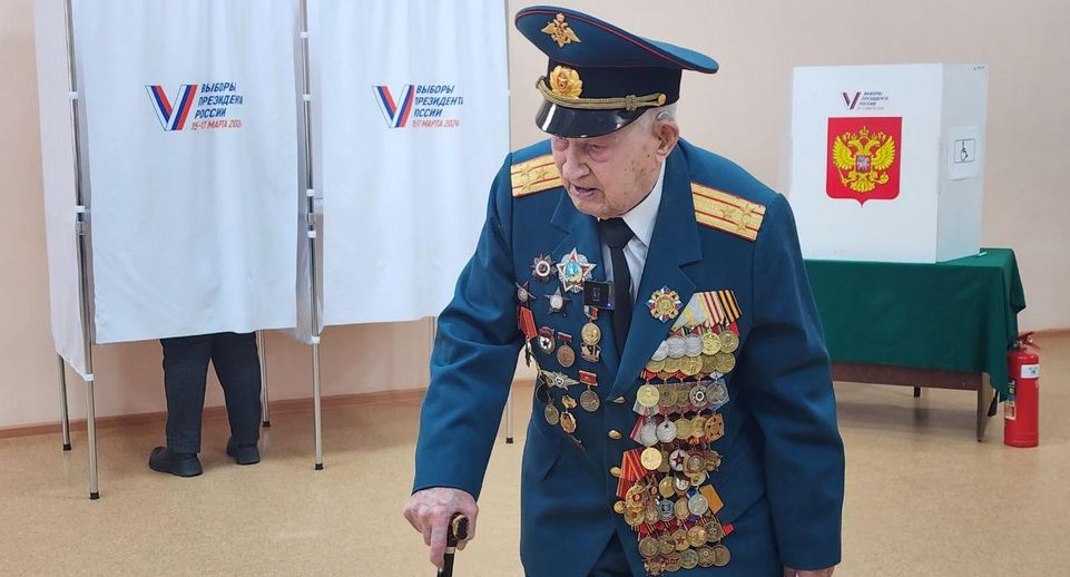 Ветеран Николай Багаев из Королева призвал сплотиться и проголосовать на президентских выборах
