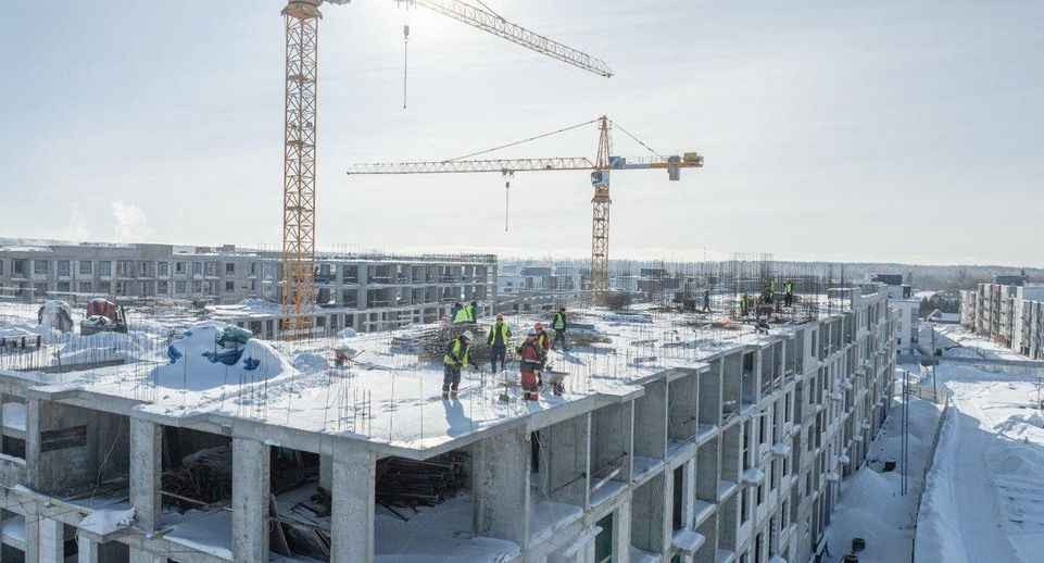 Второй этап строительства ЖК «Равновесие» завершат в Одинцове к концу года