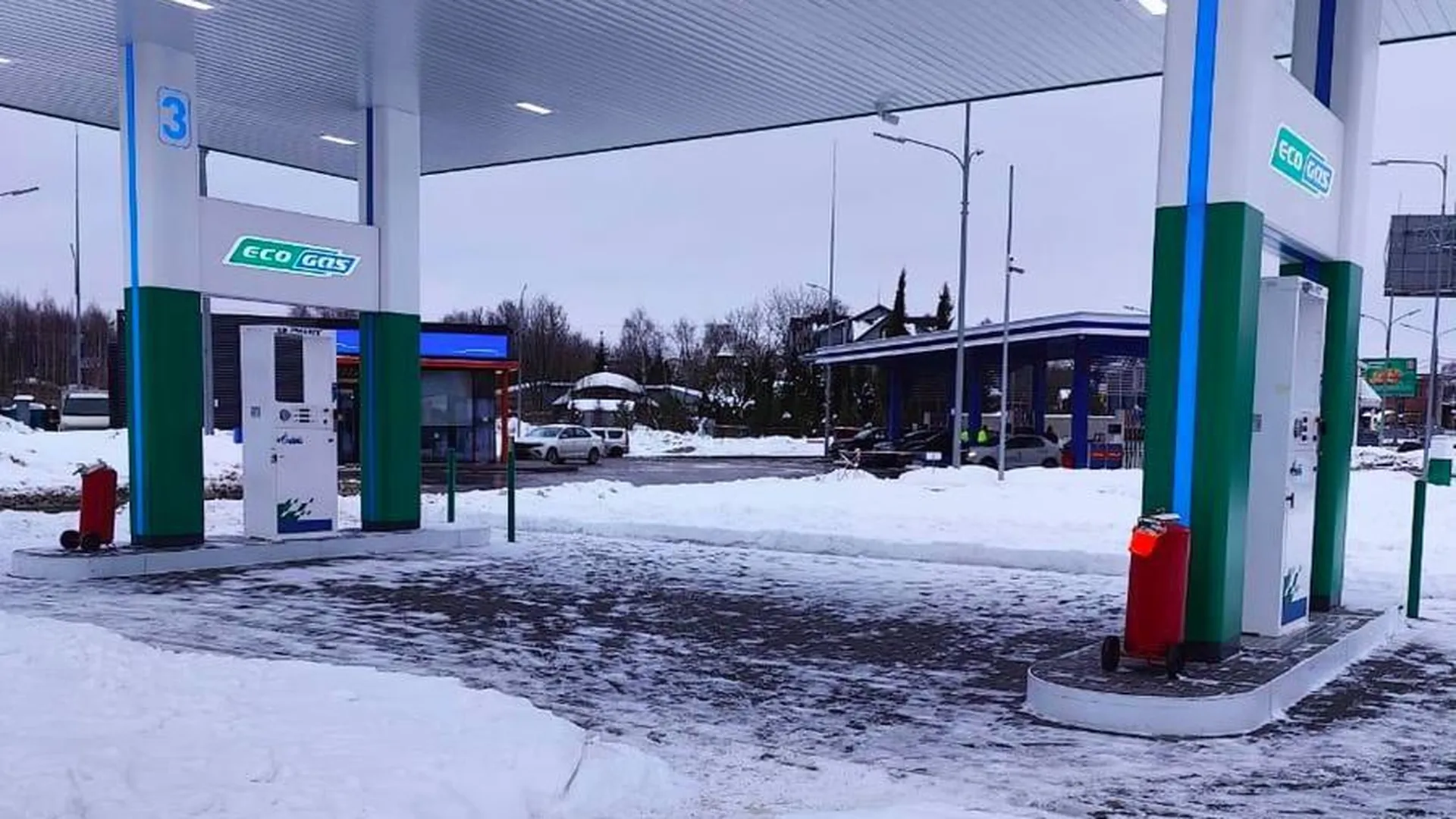 Новая газовая автозаправка заработала в Одинцове