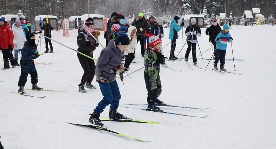 В Мытищинском лесопарке открыли лыжный сезон