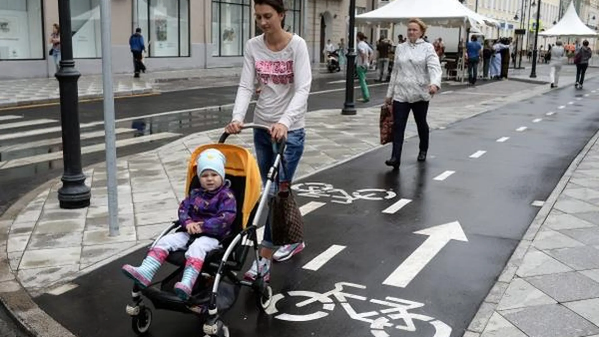 В городах области появилось 37 пешеходных улиц
