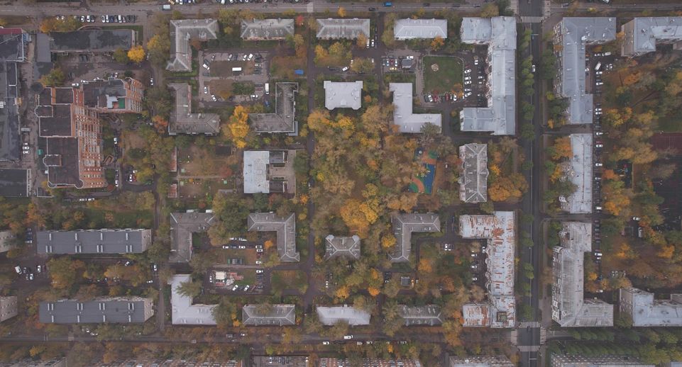 Вид с воздуха: коптеры сняли планировку исторического квартала, построенного пленными немцами для ученых в Королеве