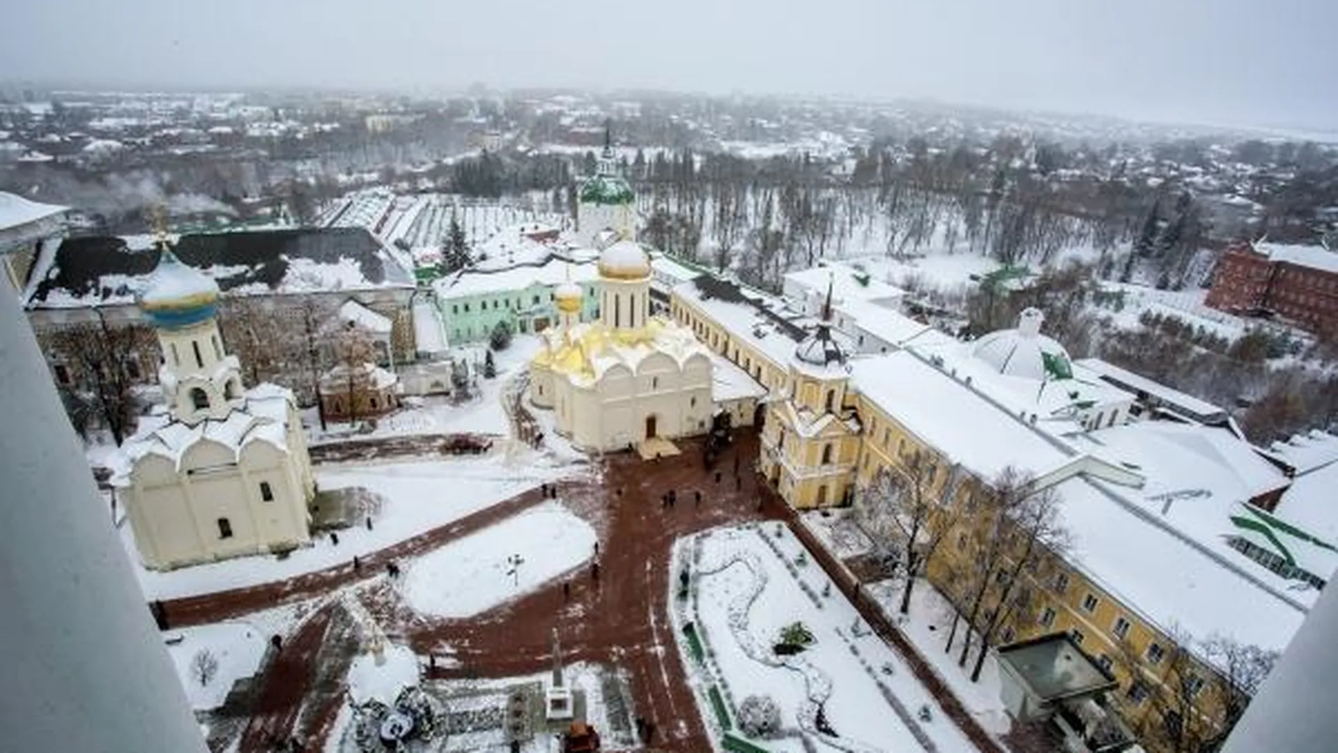 Сергиев Посад вошел в Топ-5 городов Золотого кольца, популярных на Новый год