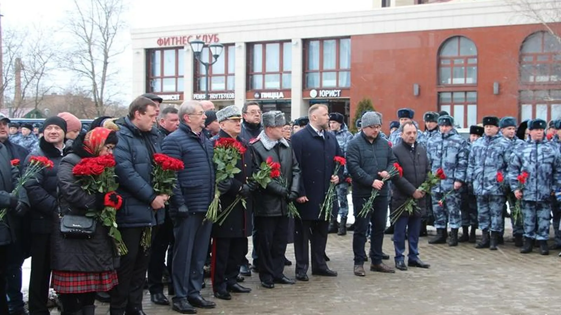Память погибших 20 лет назад в Чечне бойцов ОМОНа почтили в Сергиевом Посаде
