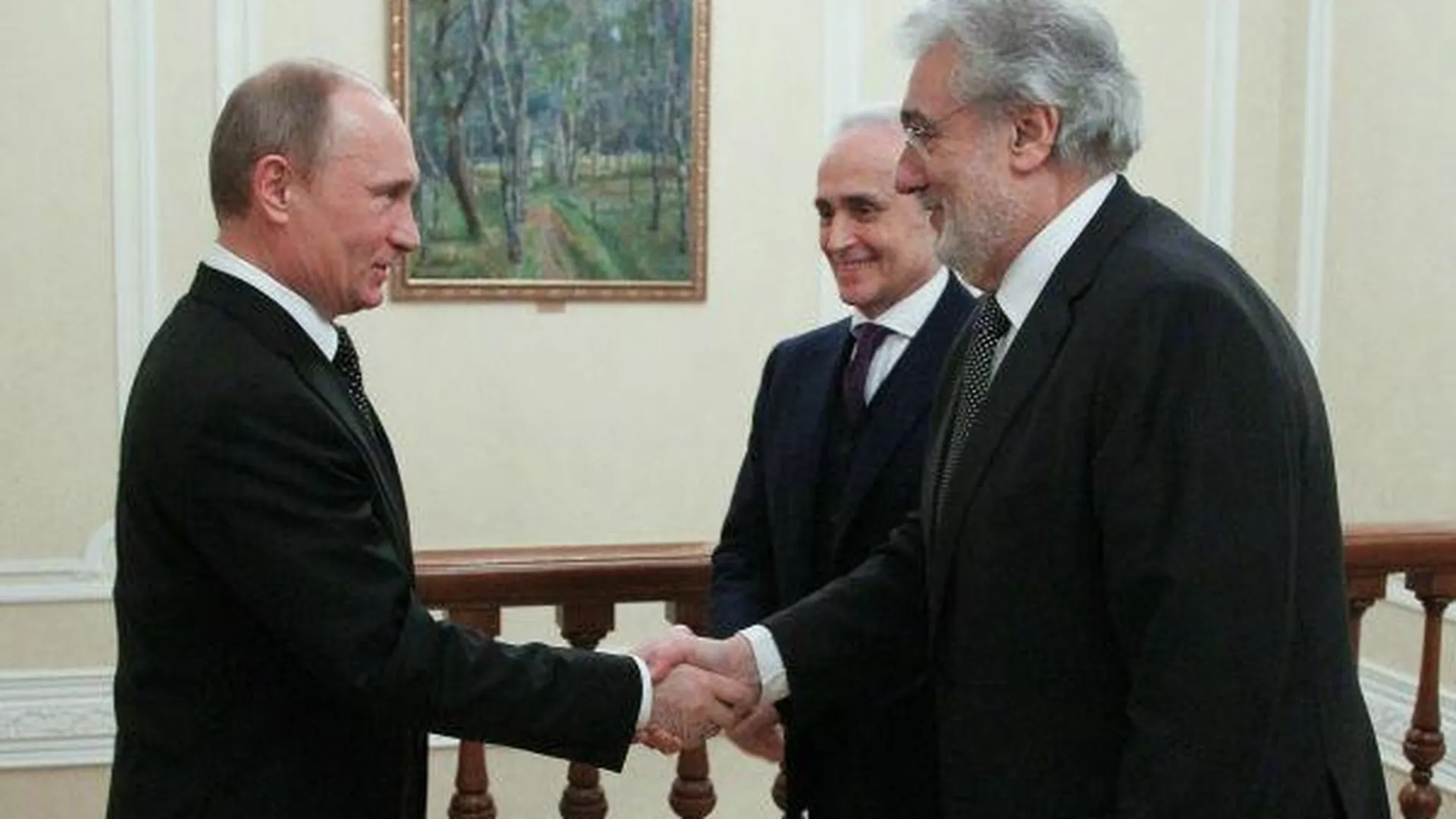 Владимир Путин поздравил Пласидо Доминго с юбилеем