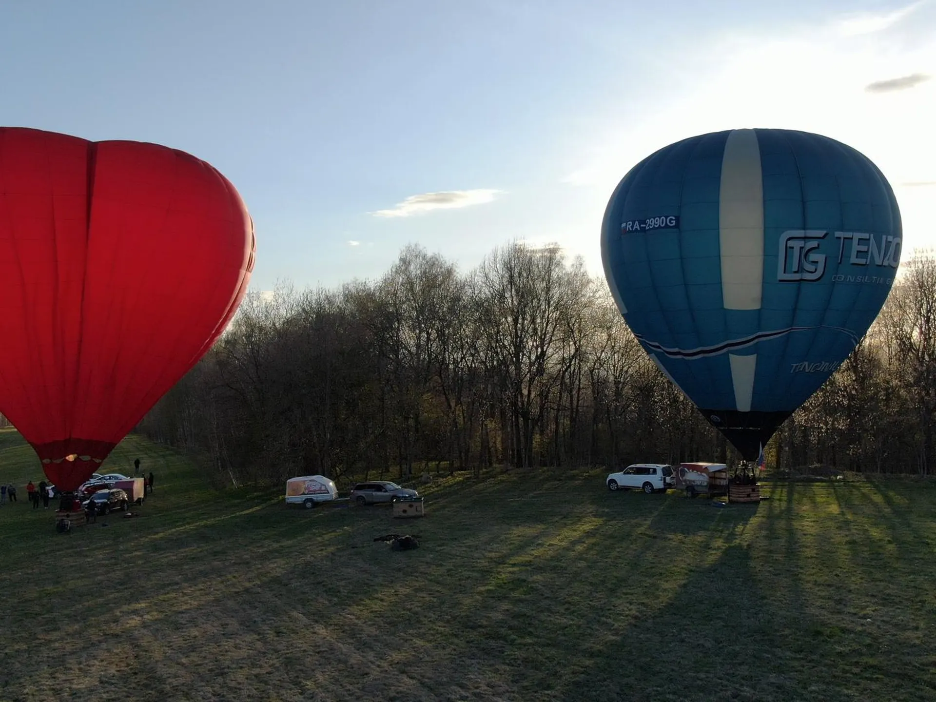 С марта по октябрь можно прокатиться на воздушном шаре в Дмитрове