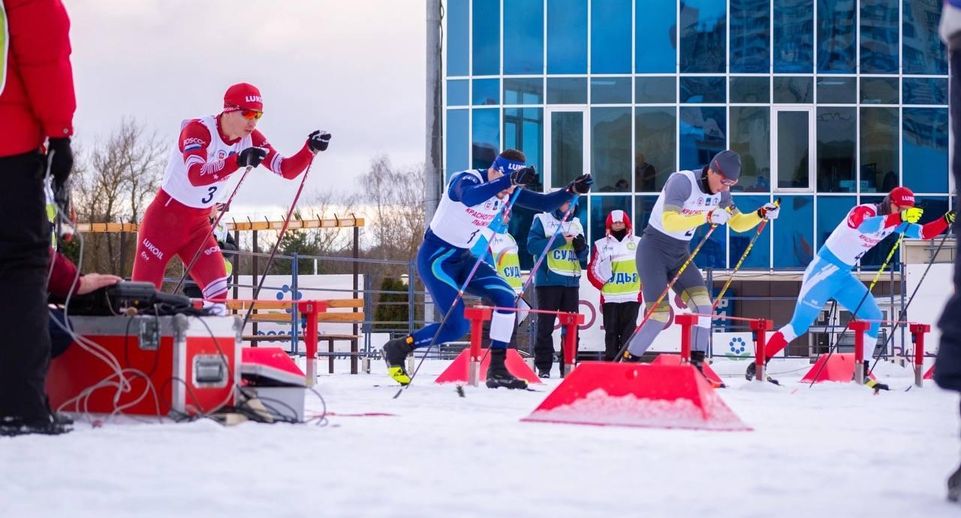 Более 100 спортсменов выступили на соревнованиях «Красногорская лыжня»