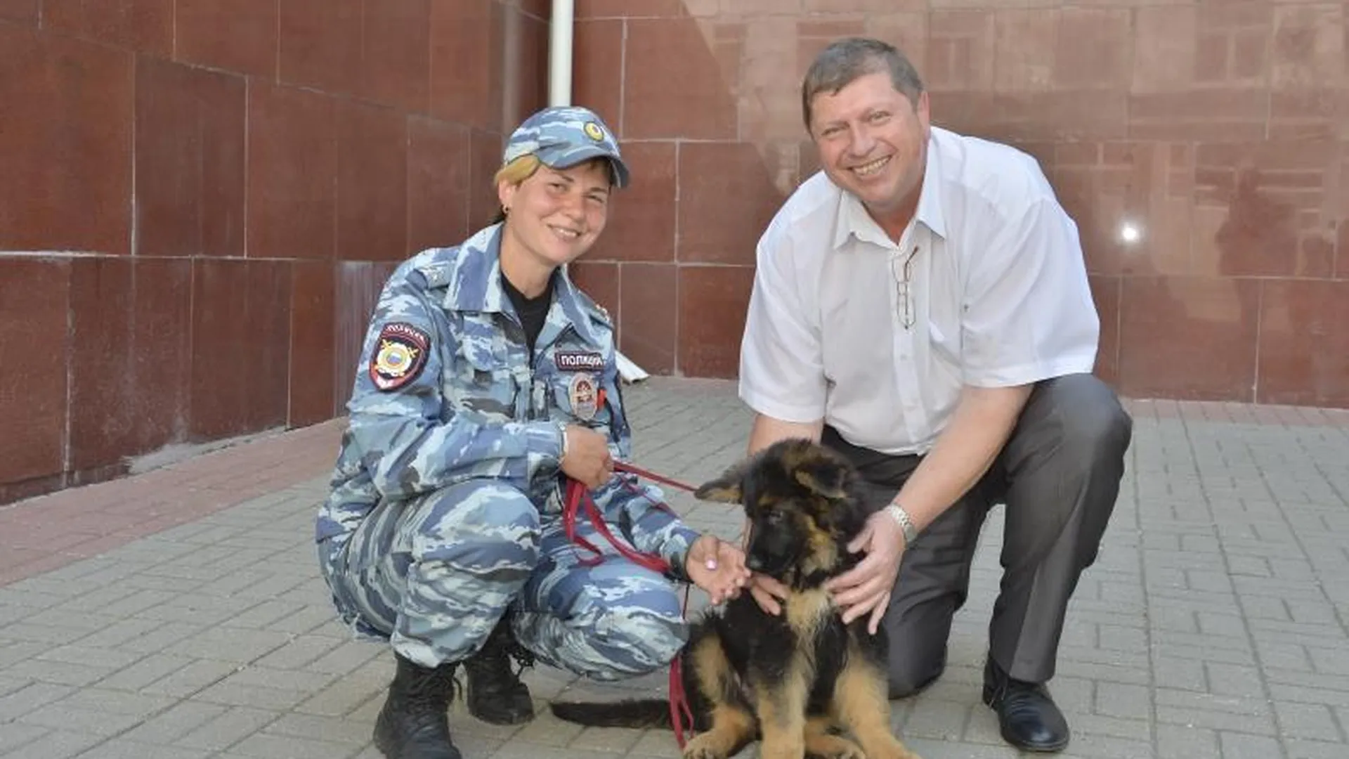 Фотовыставка о служебных собаках открылась в Москве