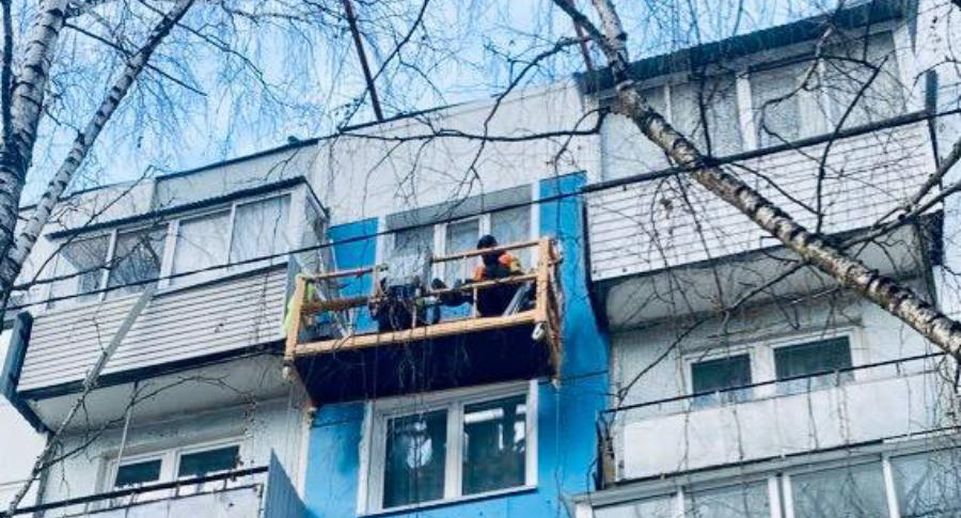 Фасад пятиэтажки в Одинцове утеплят и капитально отремонтируют