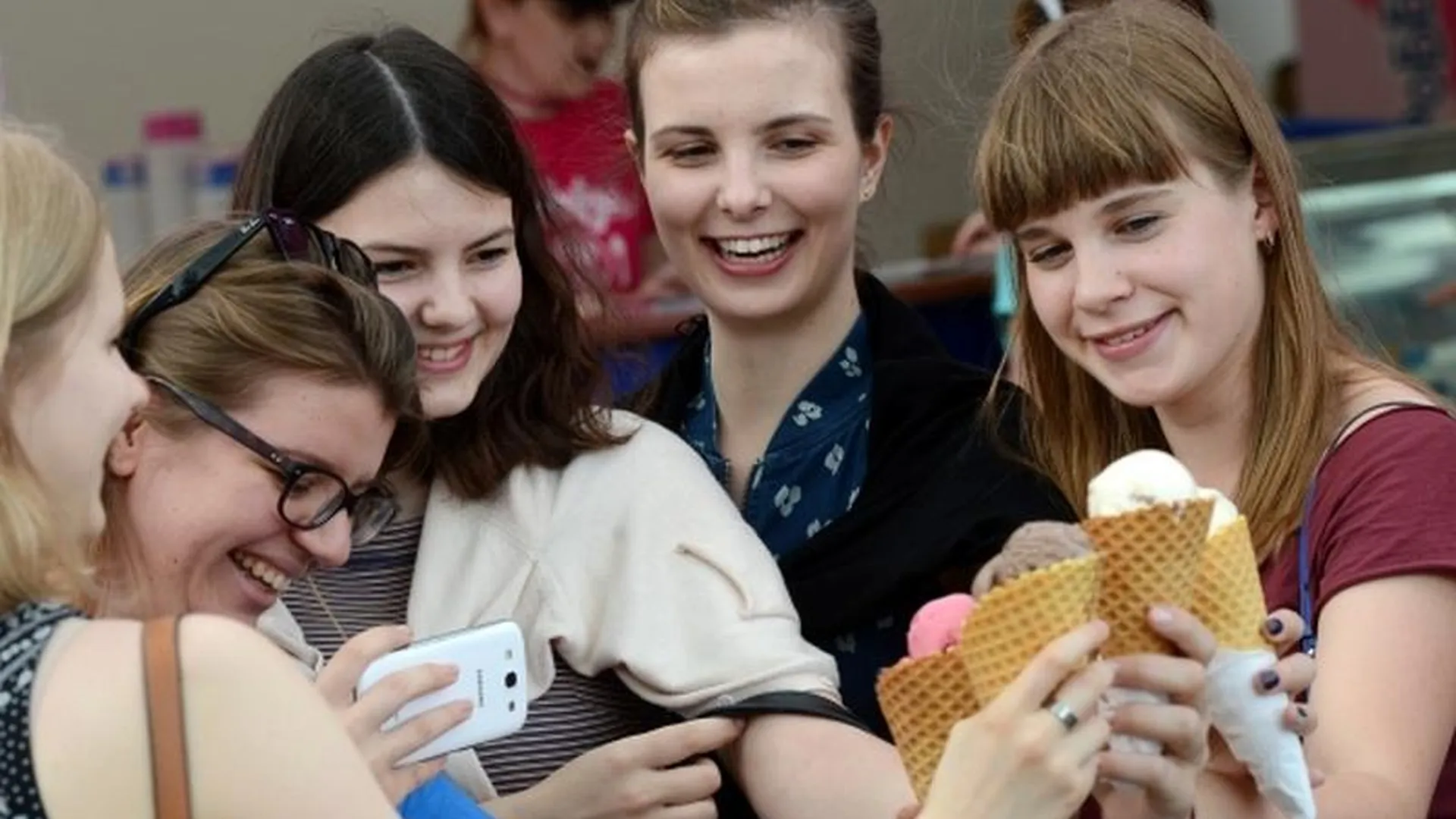 Почти 100 тонн мороженого продали на московском фестивале