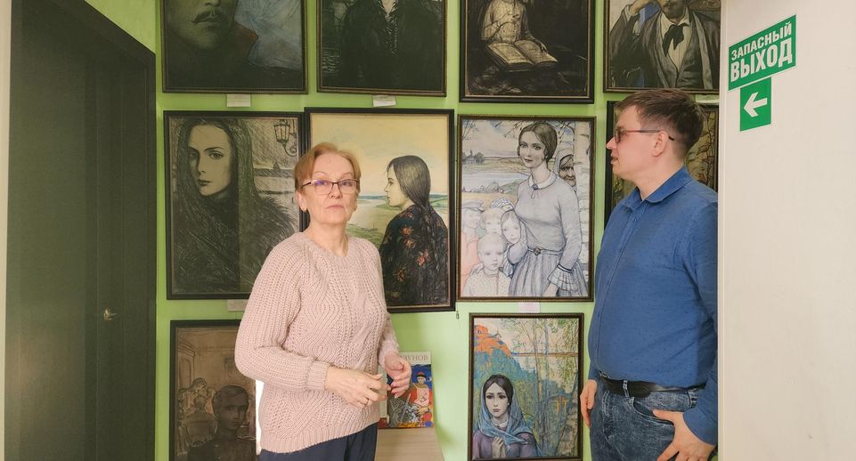 Выставка картин Ильи Глазунова по мотивам классической литературы открылась в Пушкино