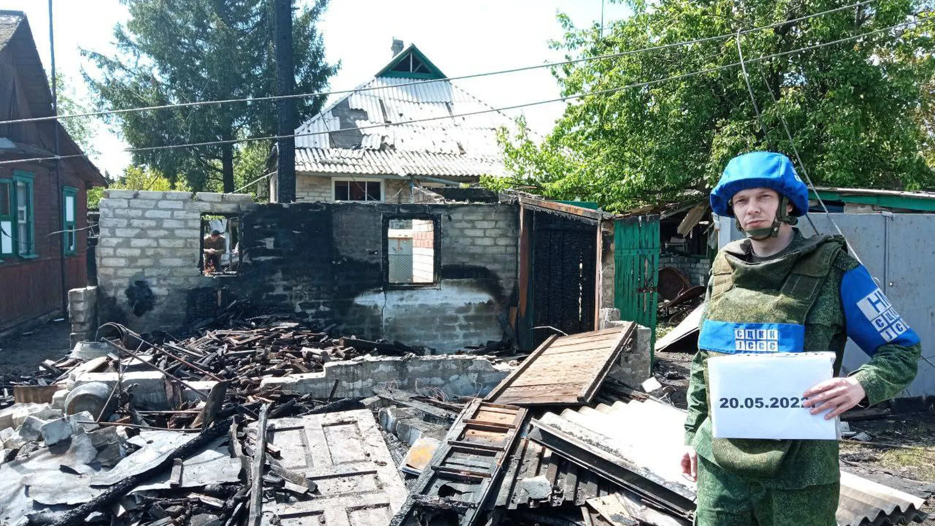 Четыре жилых дома повреждены при обстрелах Первомайска со стороны ВСУ