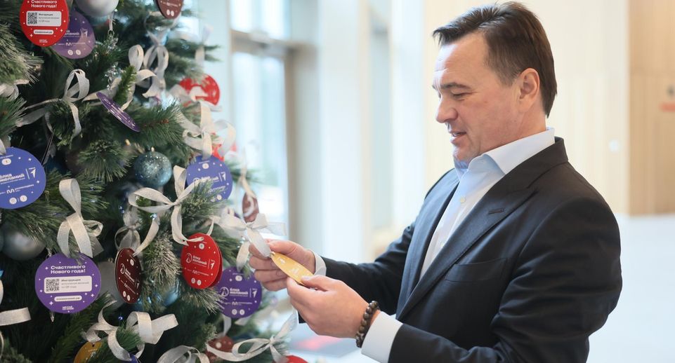 Новогодние желания трех детей из Подмосковья исполнит губернатор Андрей Воробьев