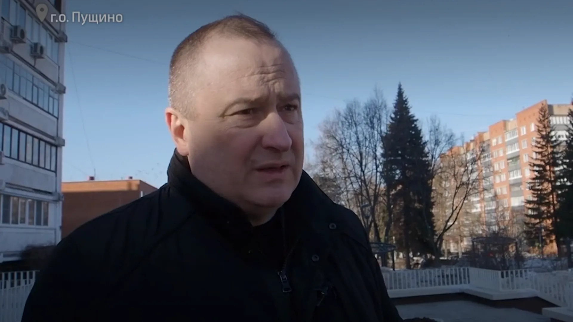Глава Серпухова Сергей Никитенко проверил благоустройство общественных мест в Пущине