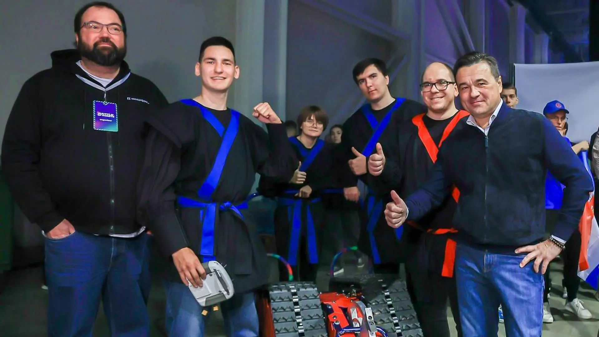 Андрей Воробьев: ребята из Фрязино вышли в полуфинал «Битвы роботов»