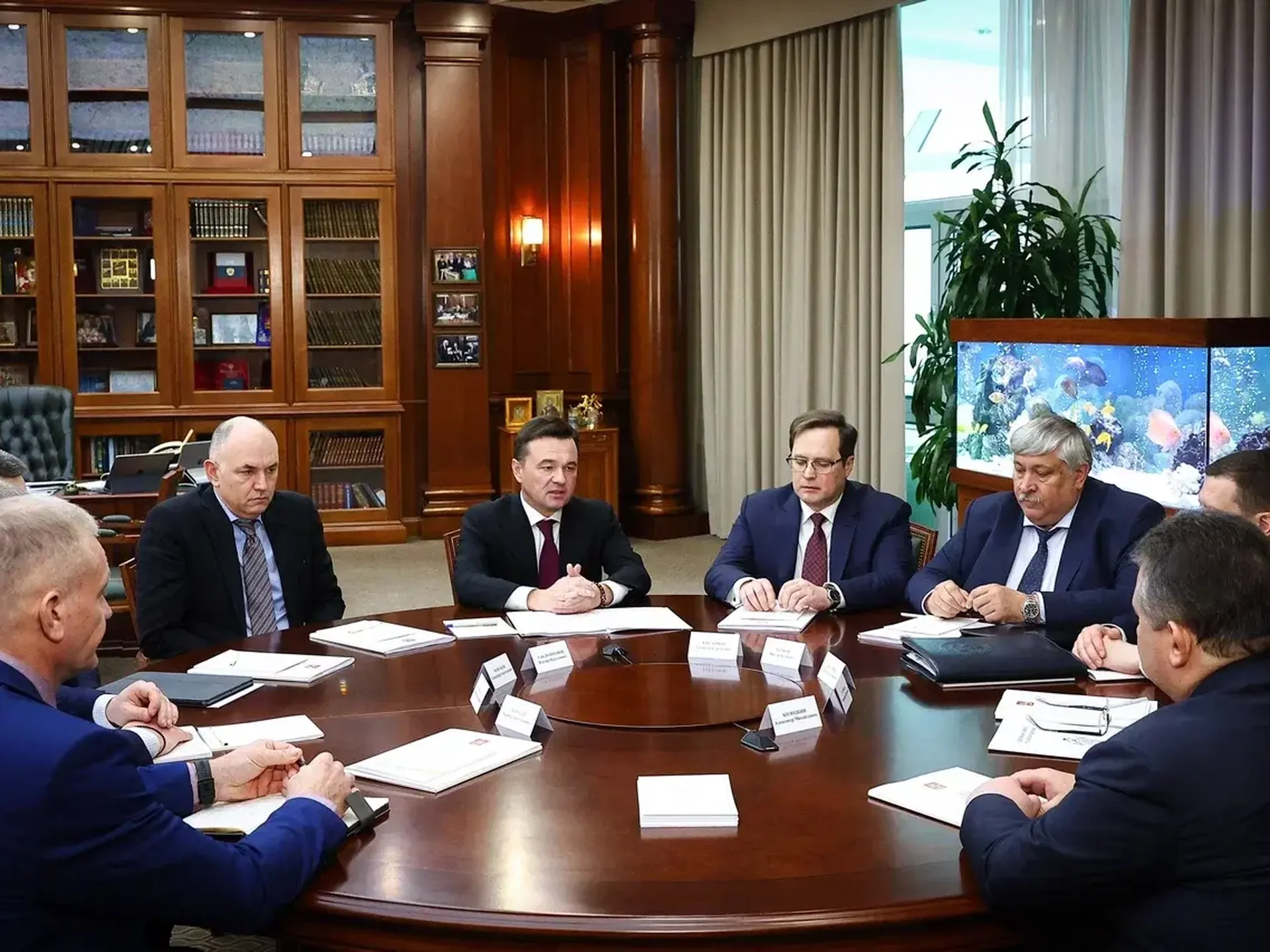 Губернатор Андрей Воробьев обсудил газовую безопасность в новогодние праздники