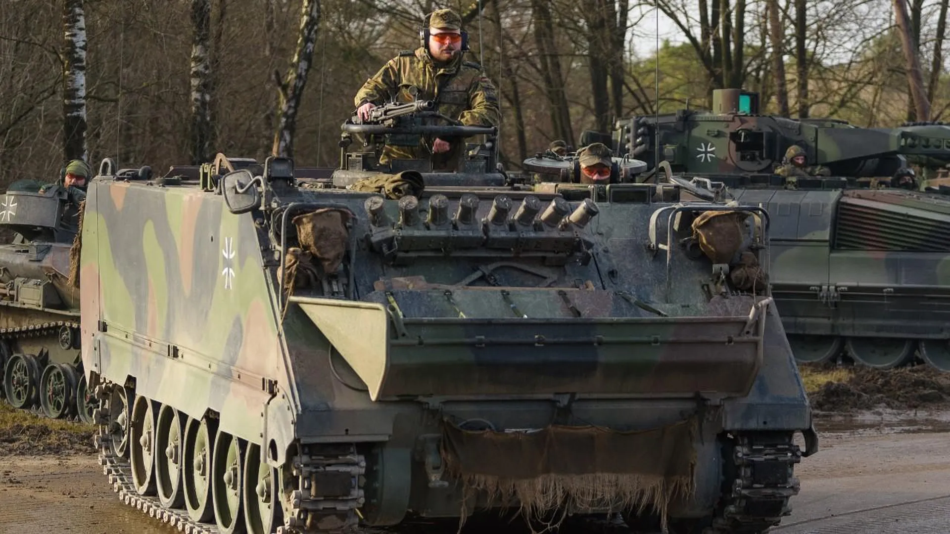 Бельгия передаст Украине отремонтированные бронетранспортеры М113