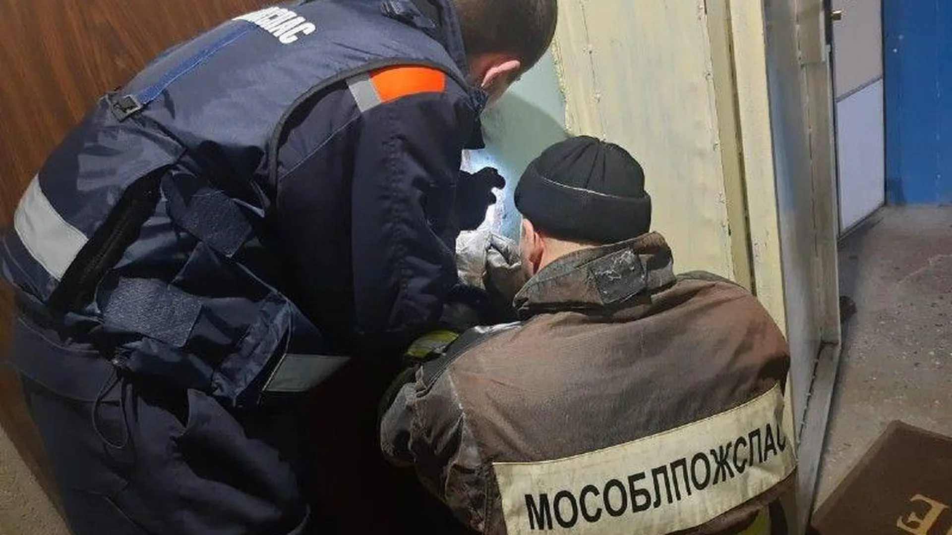 В Сергиевом Посаде спасатели деблокировали дверь квартиры с запертым ребенком