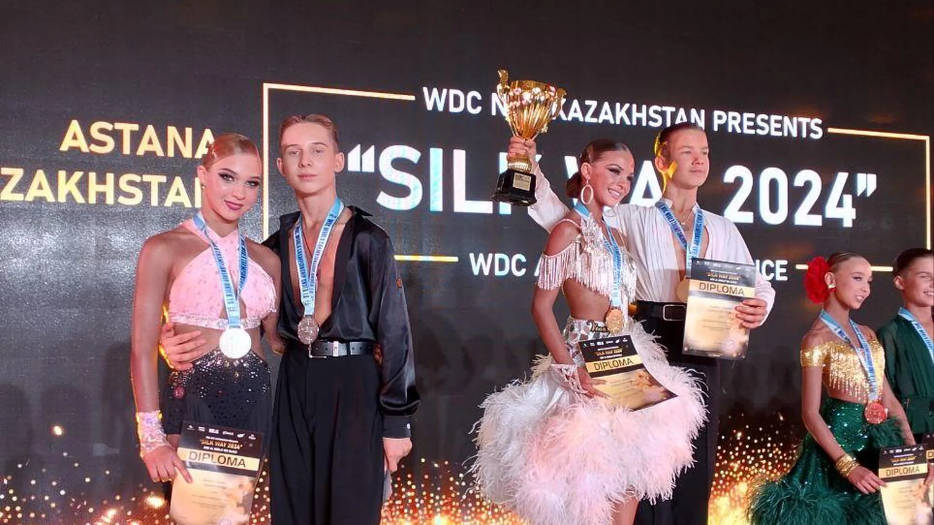 Арсений Скворцов и София Карпенко из Старой Купавны стали вице-чемпионами мира по спортивным бальным танцам