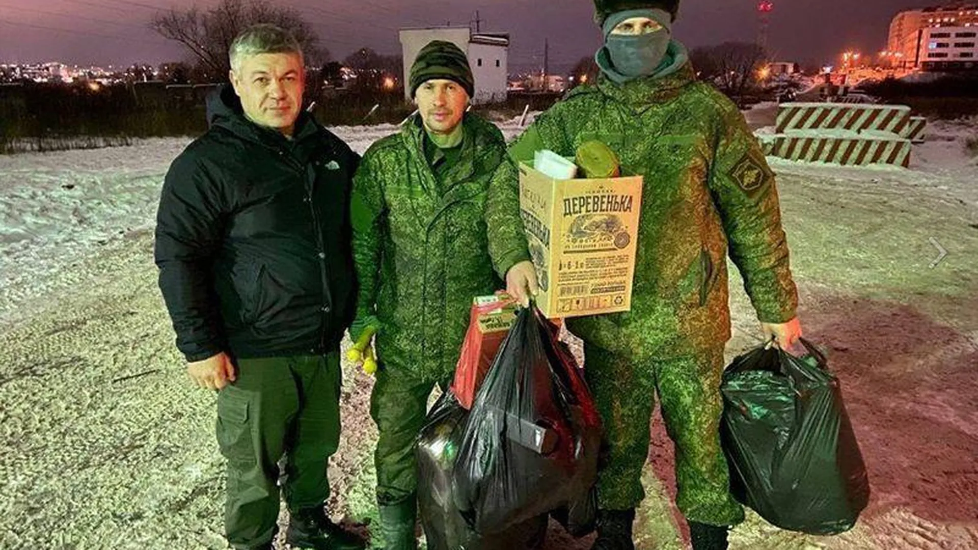 Депутаты Павловского Посада навестили мобилизованных бойцов