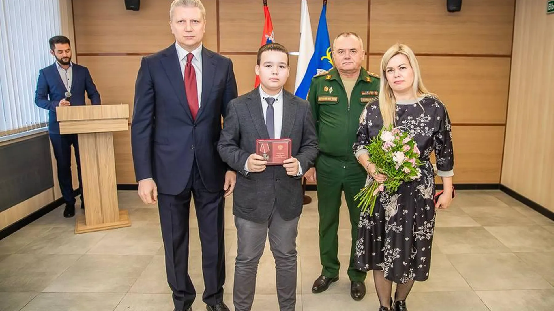 Семьям погибших героев СВО из Одинцова вручили ордена Мужества