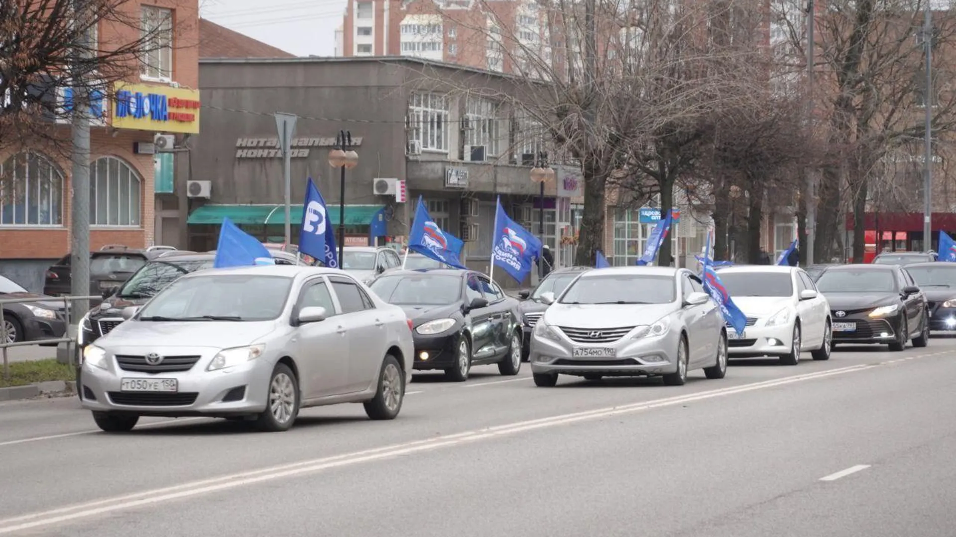 Торжественный автопробег состоялся в Серпухове
