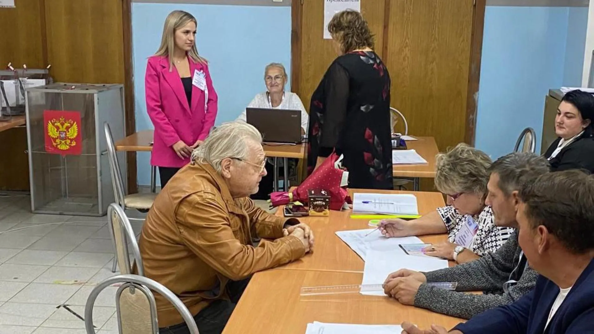 Юрий Антонов проголосовал в Одинцово
