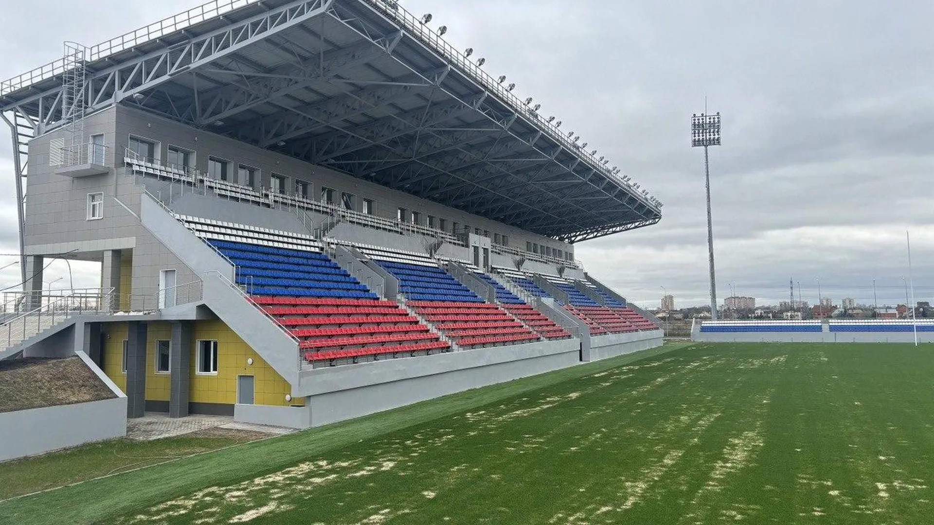 Уже летом в Щелково будет достроен стадион для проведения соревнований по регби