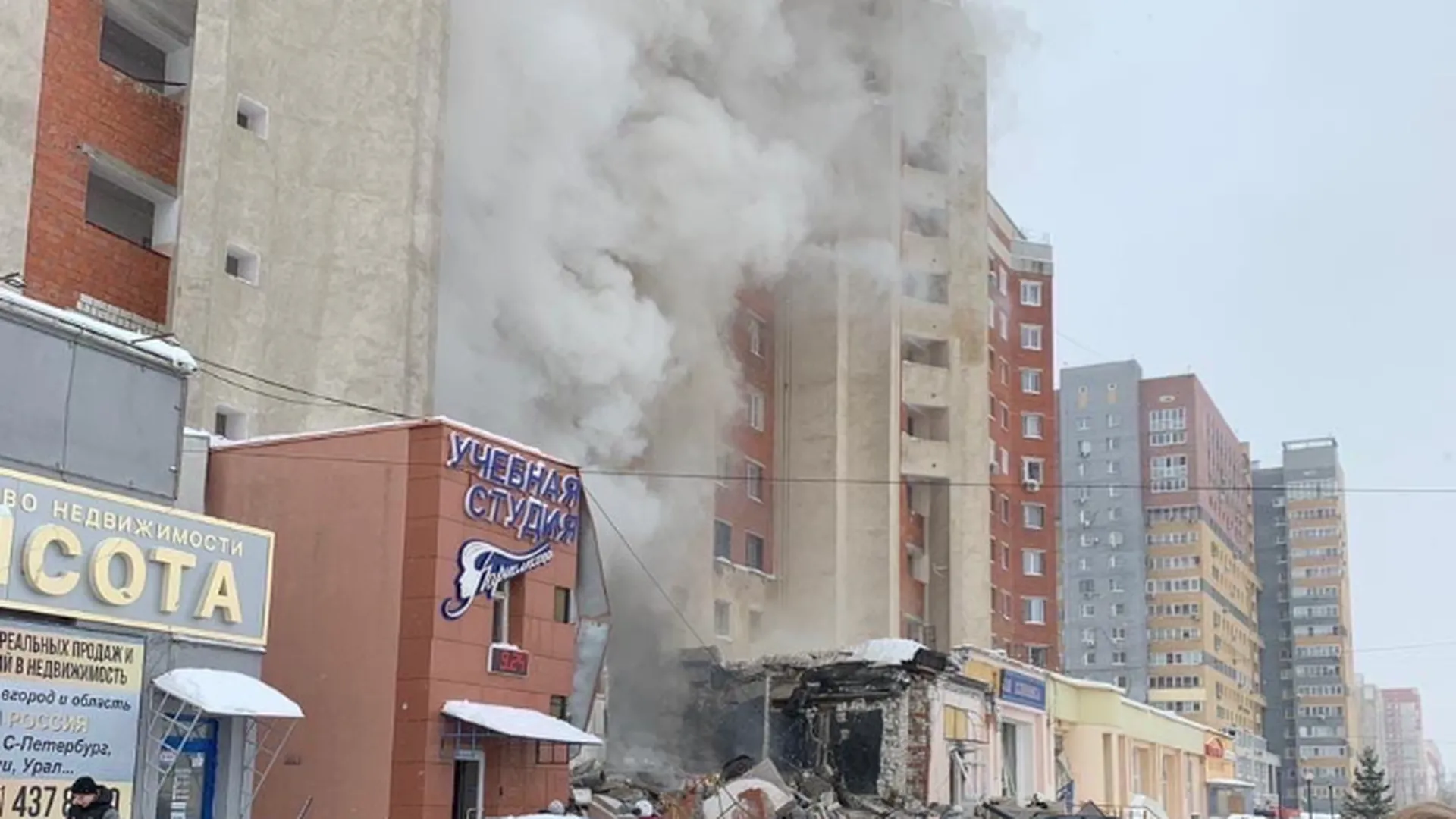 «Натаха, скажи „привет“». Пострадавшую при взрыве дома в Нижнем Новгороде сняли на видео
