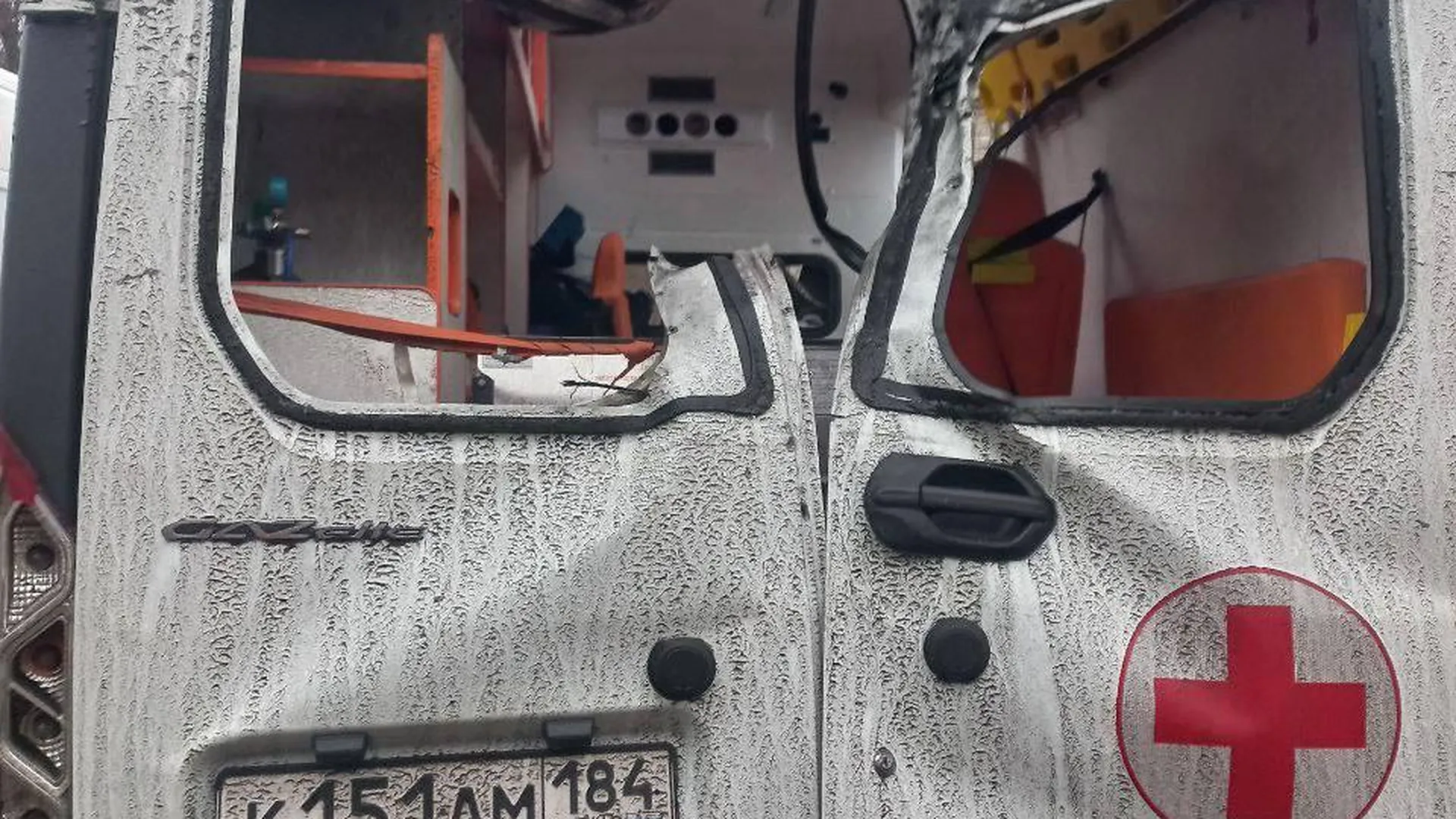 ВСУ обстреляли машину скорой помощи в Херсонской области