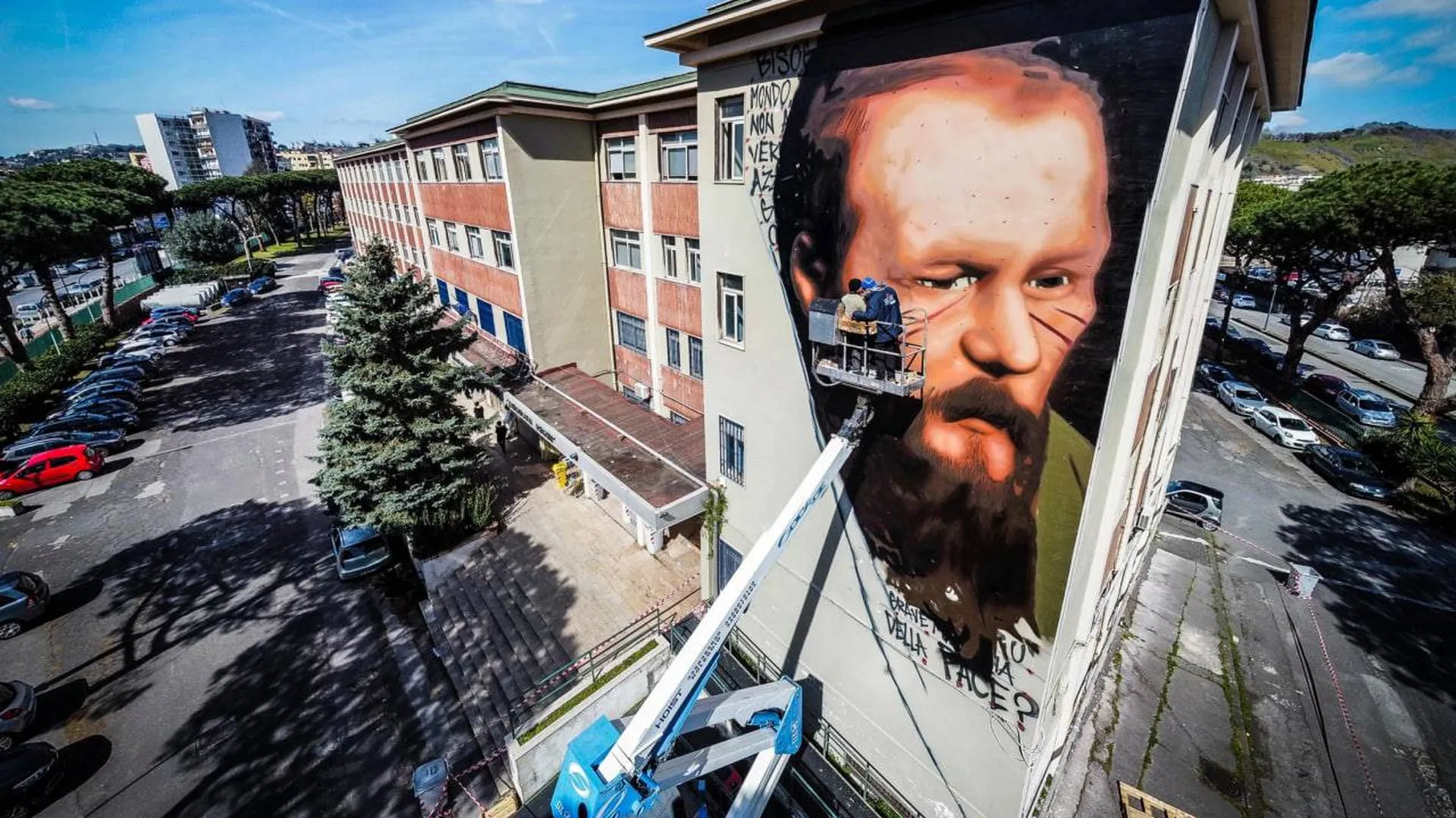 Художник Jorit создаст в Балашихе культурный мост между Россией и Италией