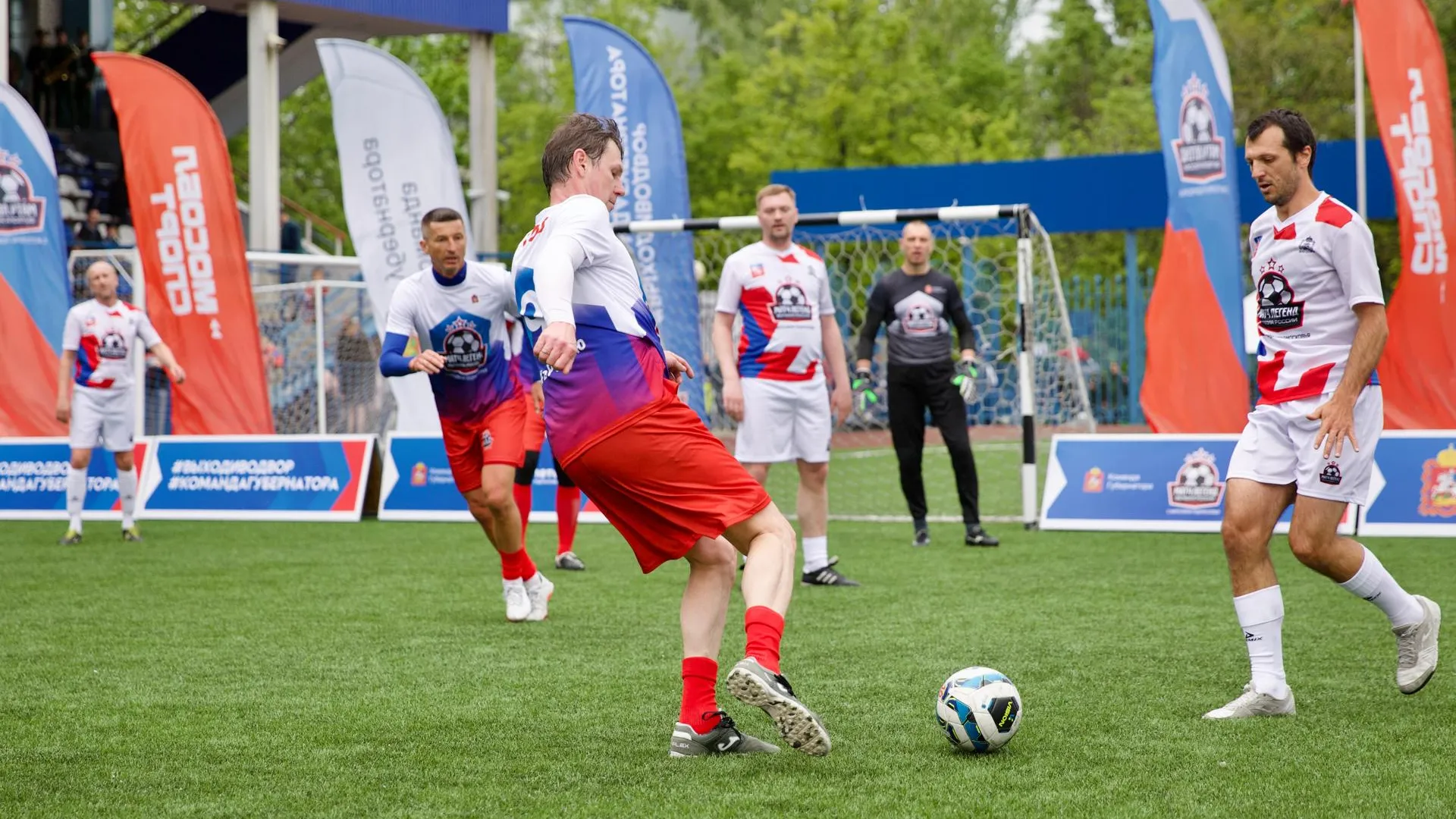 Первый матч футбольного проекта «Выходи во двор» состоялся в Краснознаменске