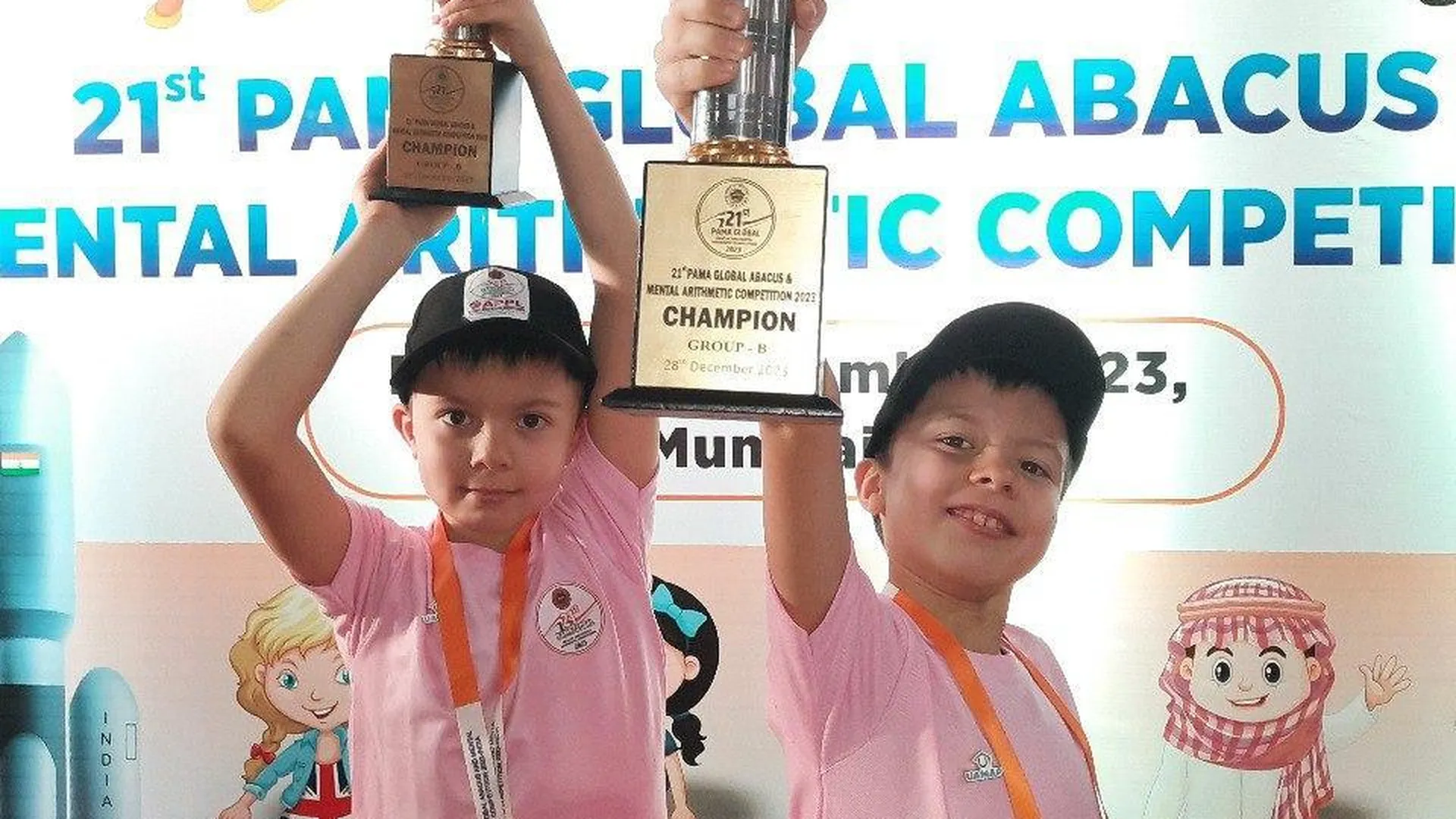 Школьники из подмосковных Химок стали чемпионами мира по ментальной арифметике