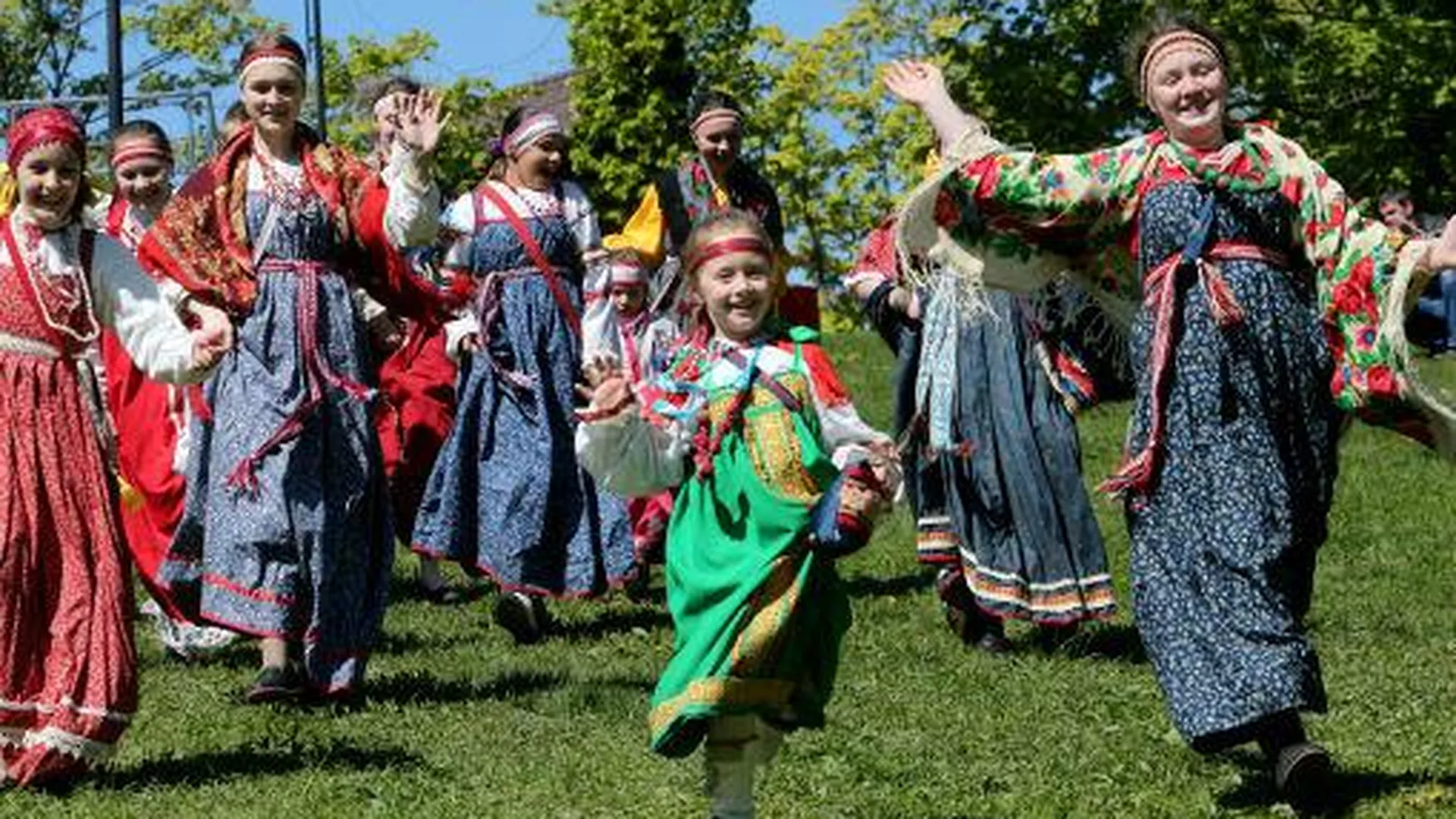 В «Мураново» прошел фольклорный фестиваль