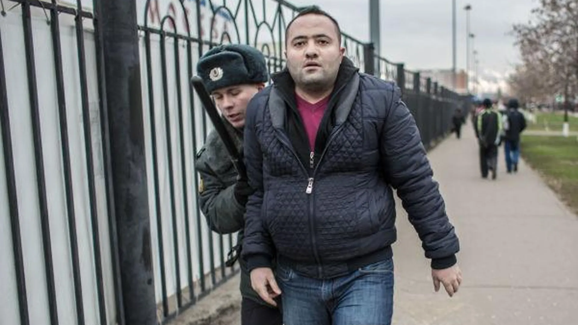 Более 170 мигрантов попали в полицию в ходе рейда в Люберецком районе