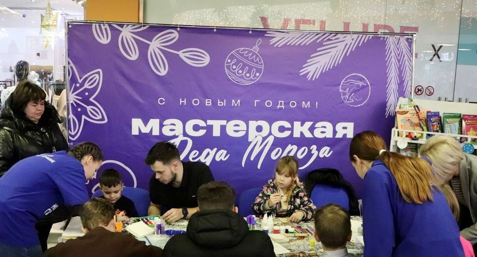 Акция «МастЕРская Деда Мороза» от партийцев Волоколамска полюбилась жителям округа