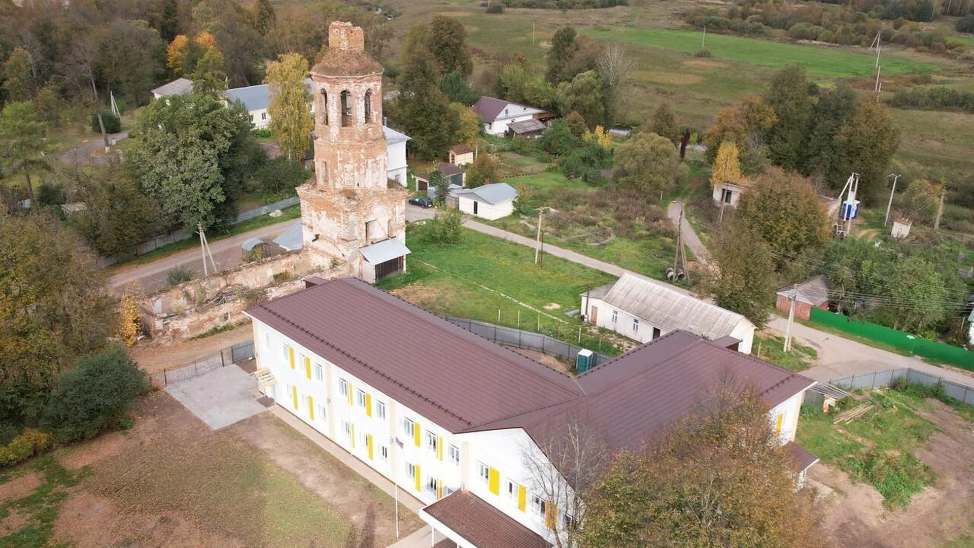 В подмосковном Можайске по президентскому проекту отремонтировали старую школу
