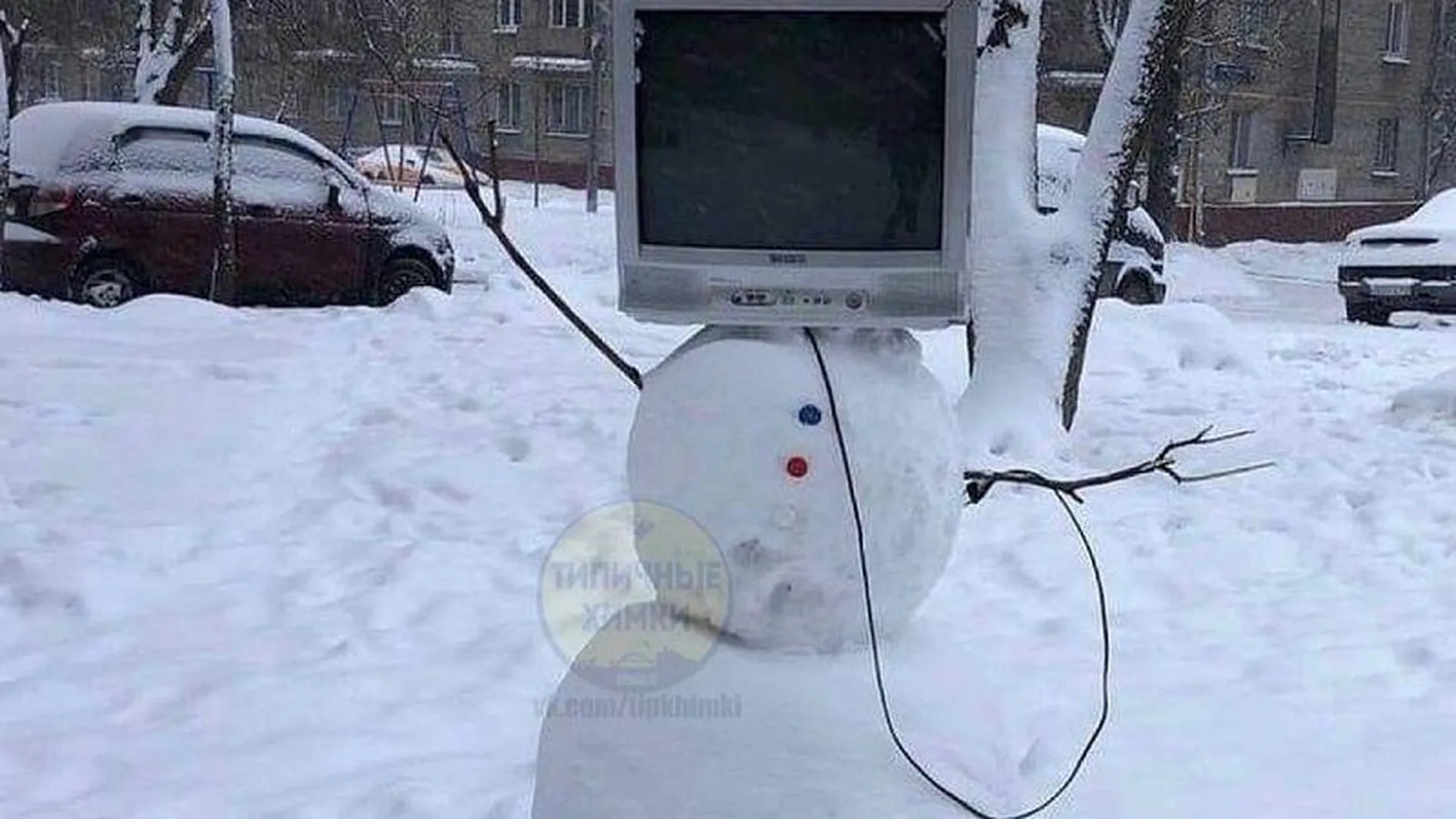 Инновационный «снеговизор» появился во дворе Химок
