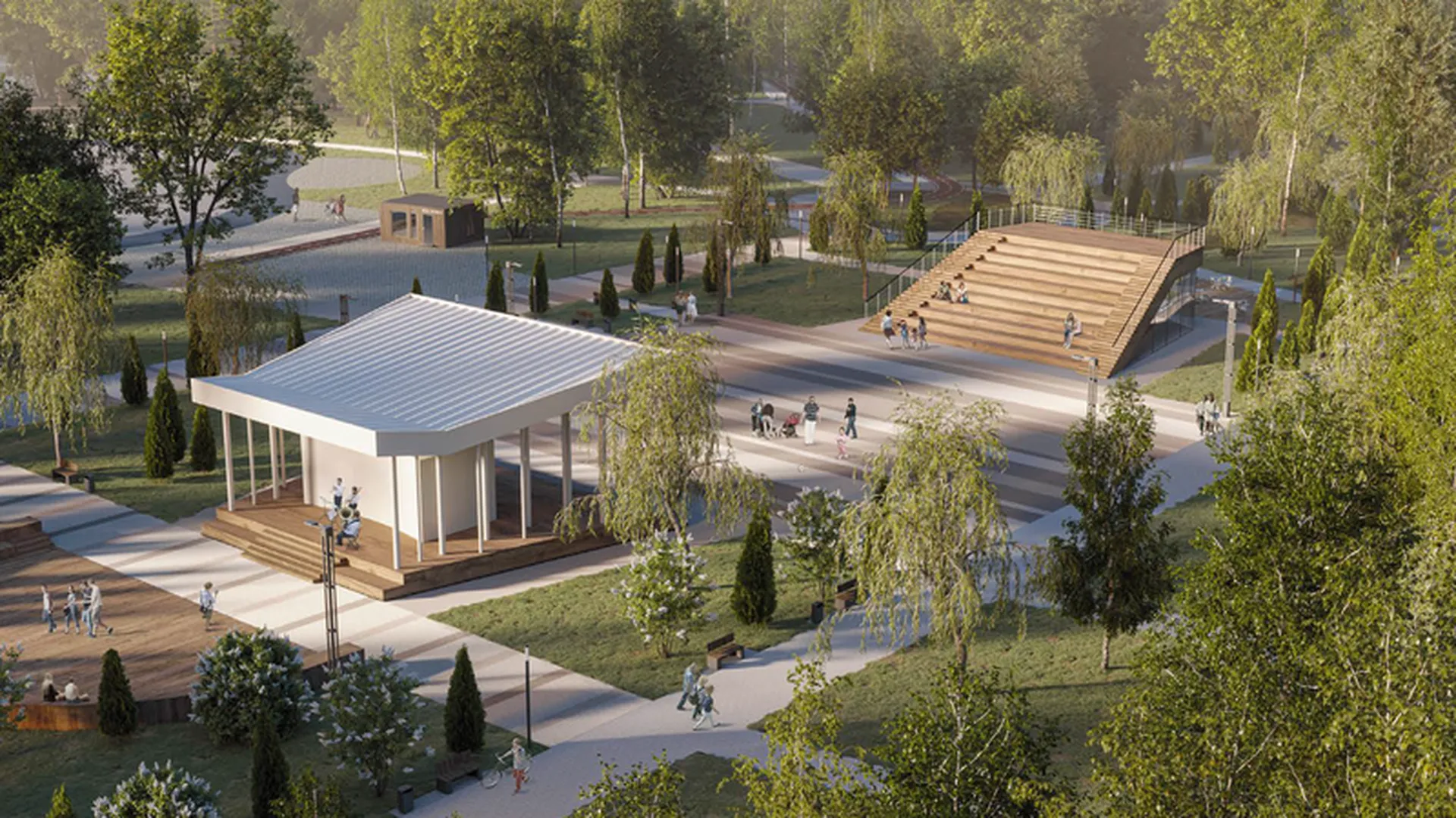 Центральный парк в Лобне обновят в рамках нацпроекта