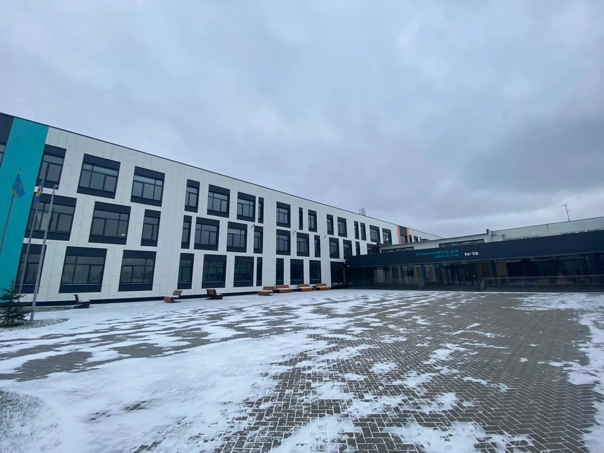 Строительство корпуса к Власовской школе №13 в Раменском – на финальной стадии