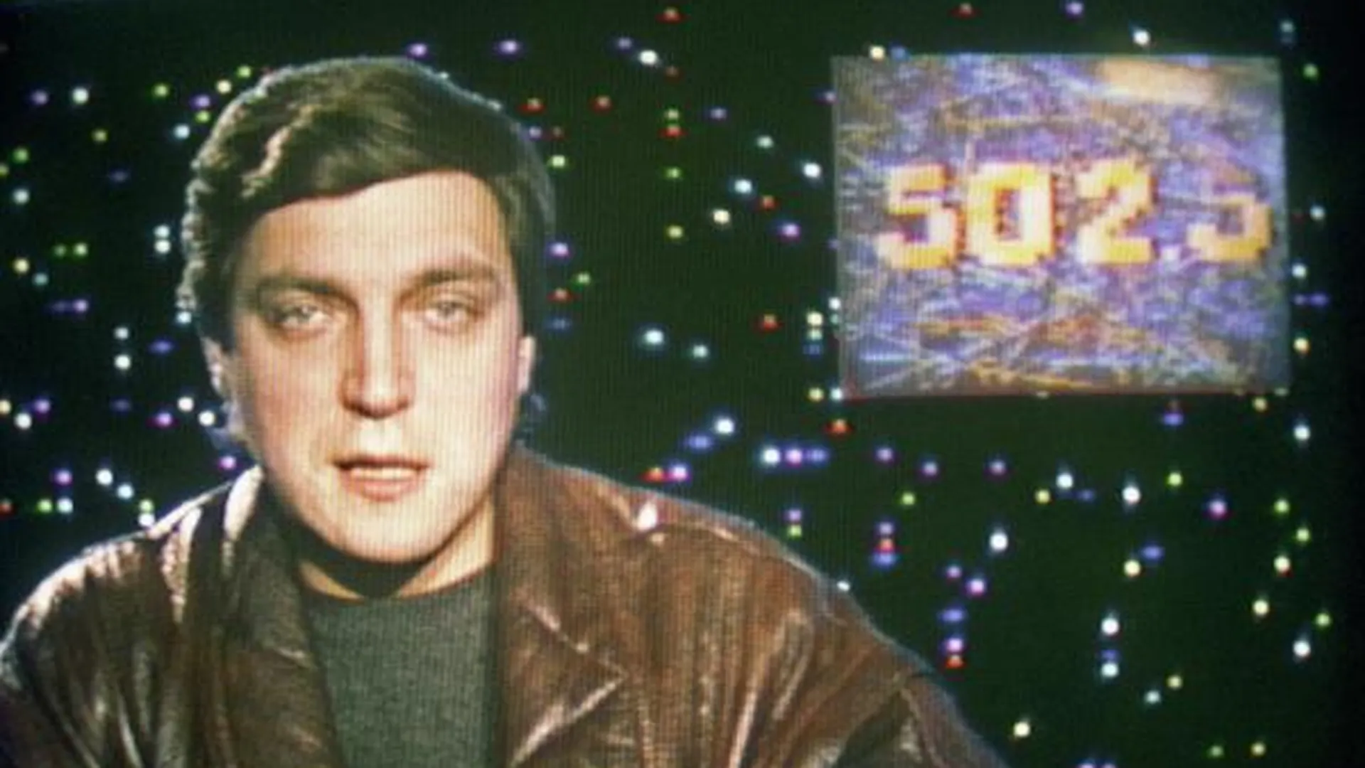 Автор и ведущий программы Ленинградского телевидения «600 секунд» Александр Невзоров*, 1990 год