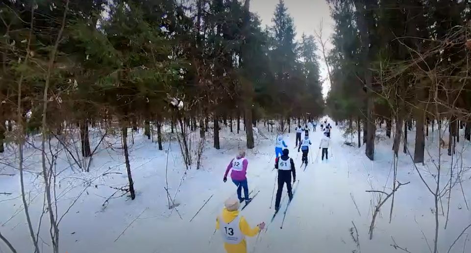 Около 100 человек приняли участие в лыжной гонке в Наро-Фоминске