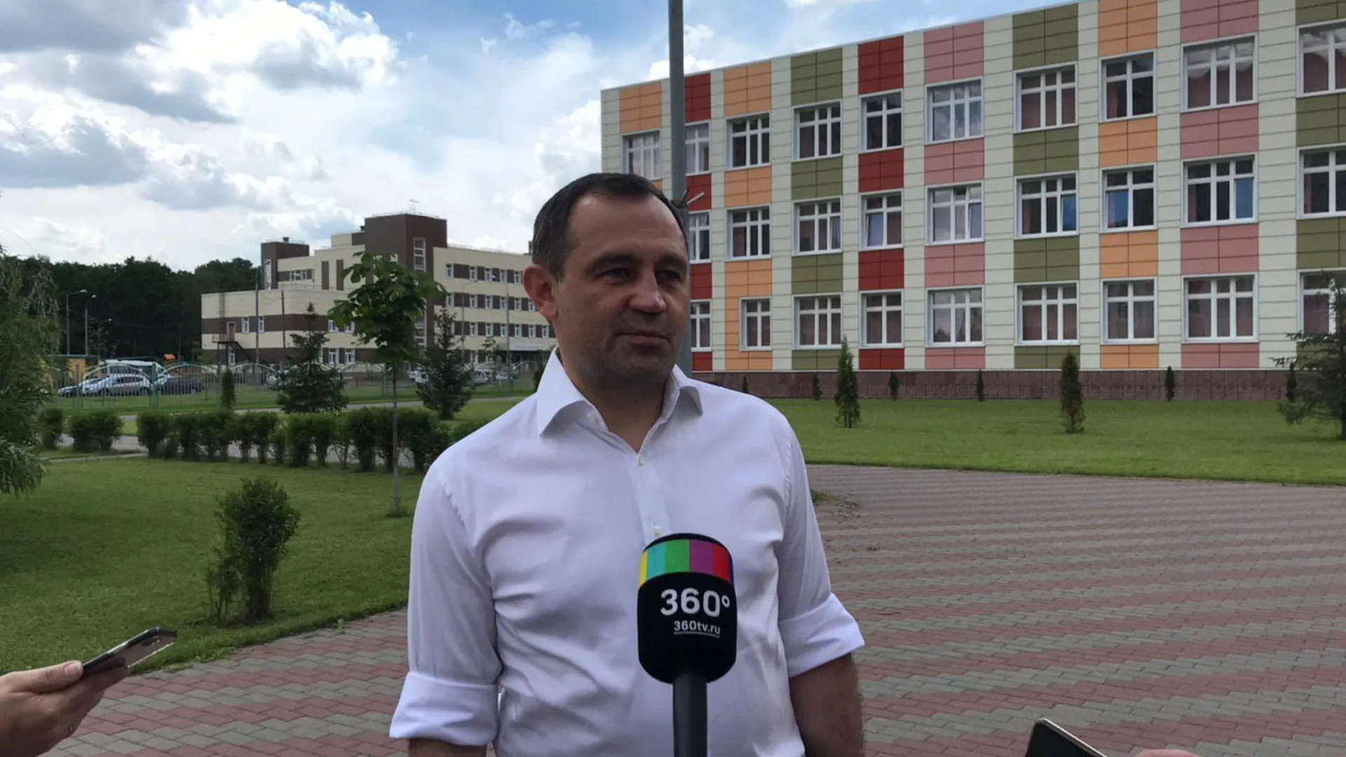 Председатель Мособлдумы Игорь Брынцалов проверил работу участков в Балашихе