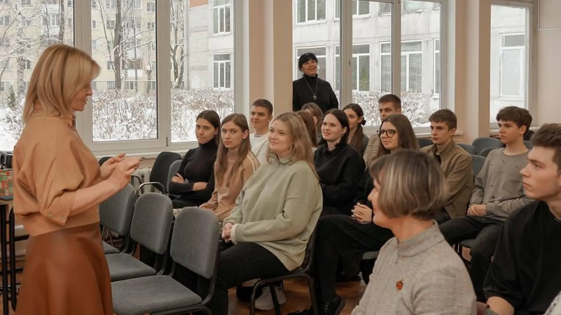 Школьники из Донецка приехали в Клин по программе познавательного туризма