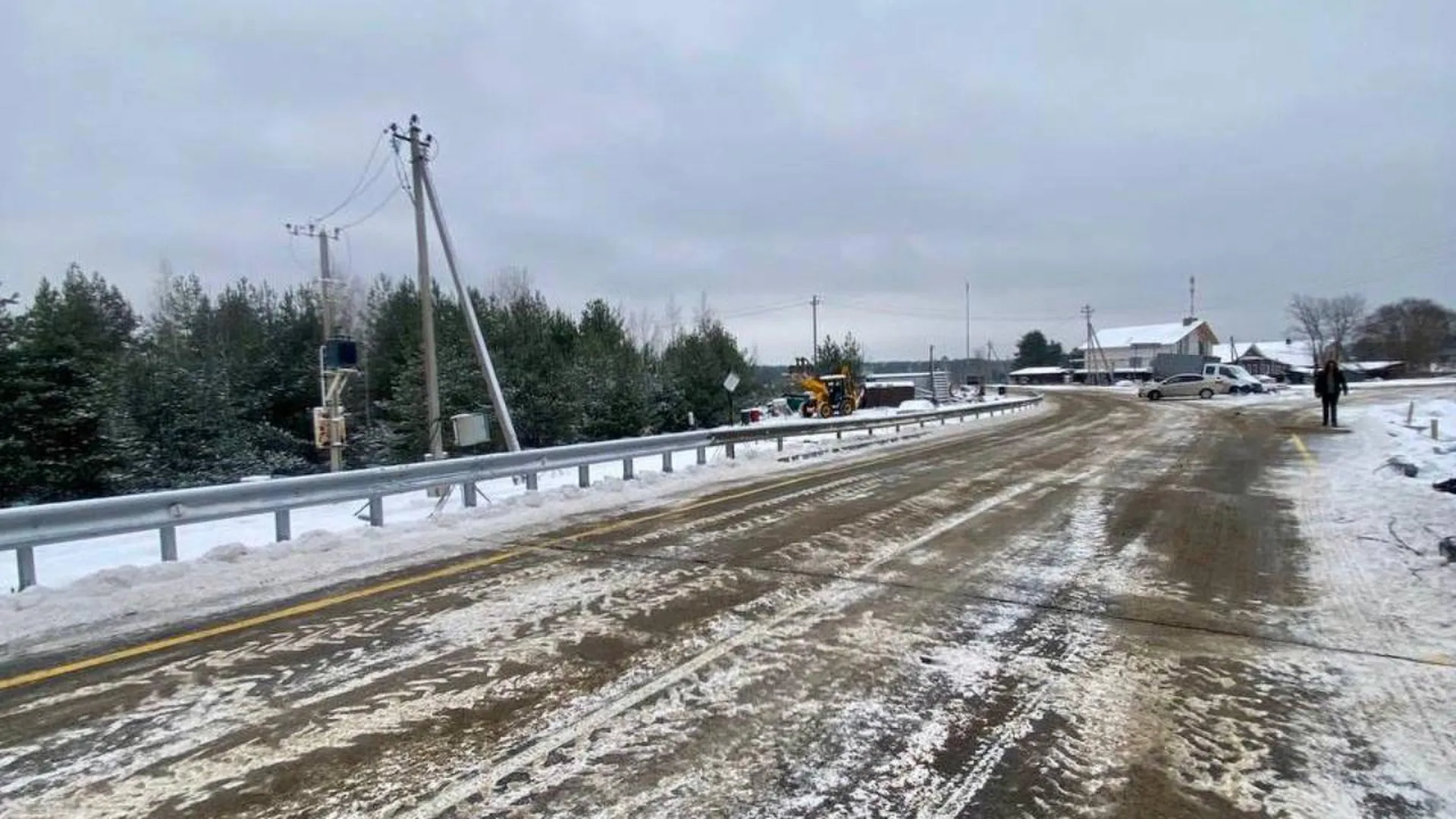 Движение по мосту через ручей у деревни Матюково открыли в Ступино