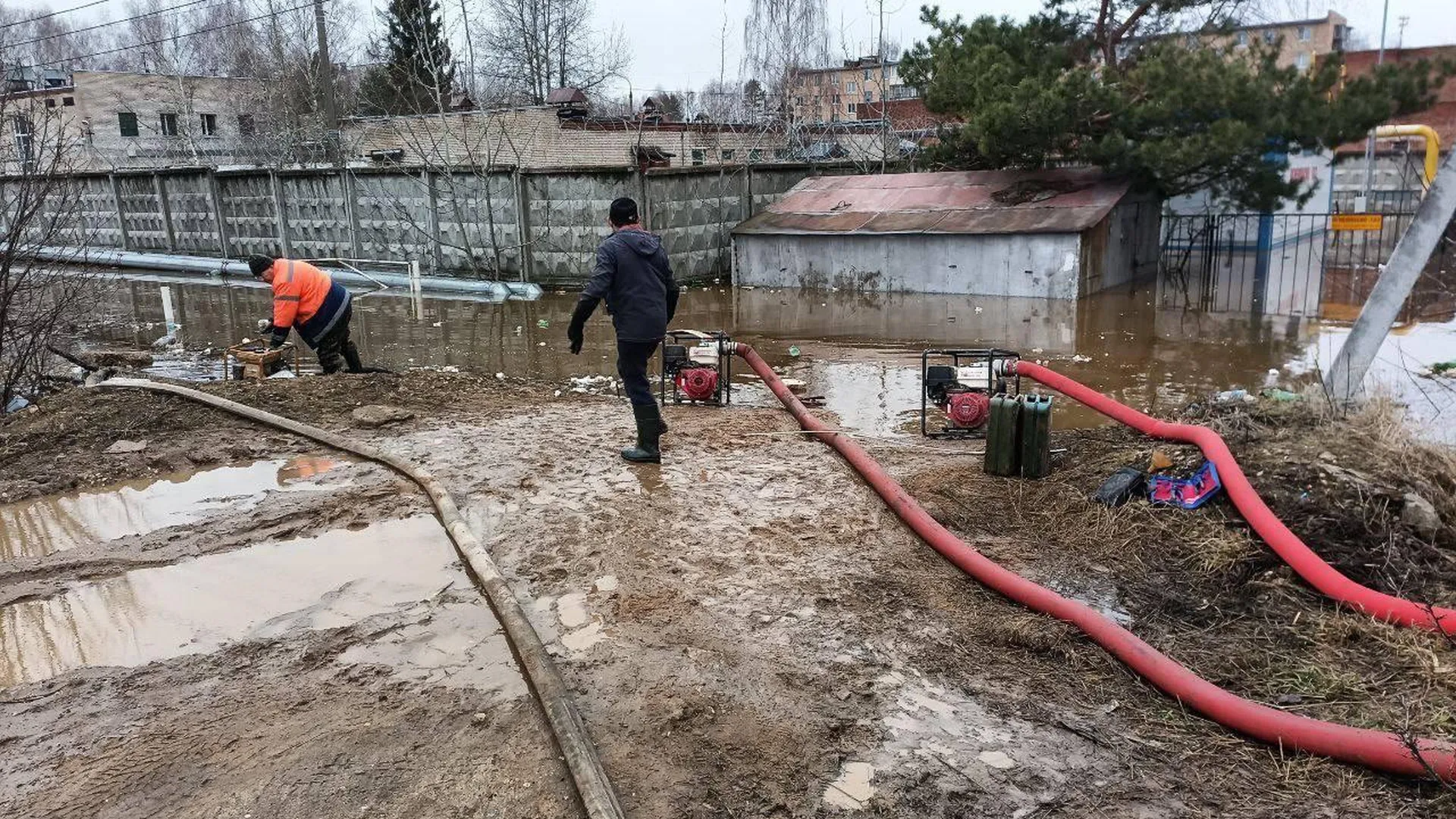 Последствия прорыва дамбы устранили в Одинцовском округе