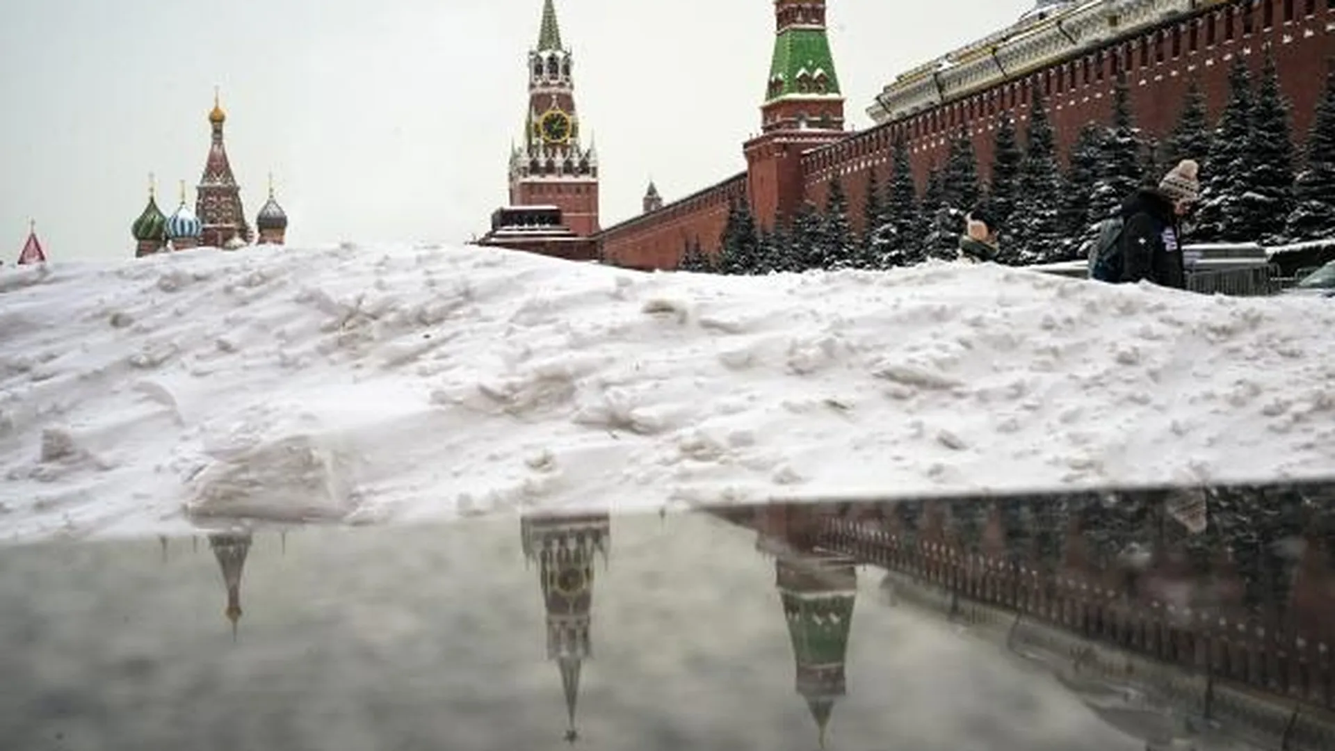 Москва вновь установила снежный рекорд
