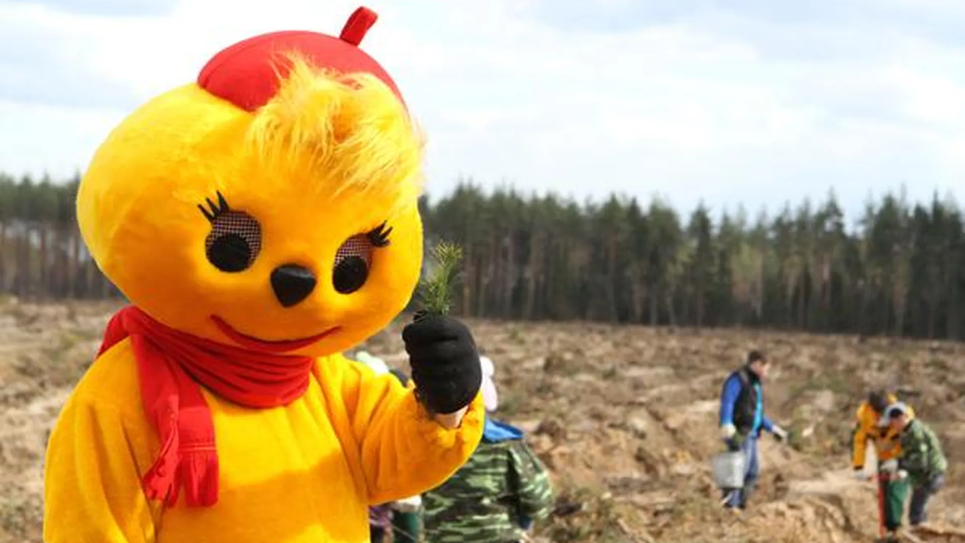 Знаменитые литераторы и художники в Новосельцеве учили детей сажать лес